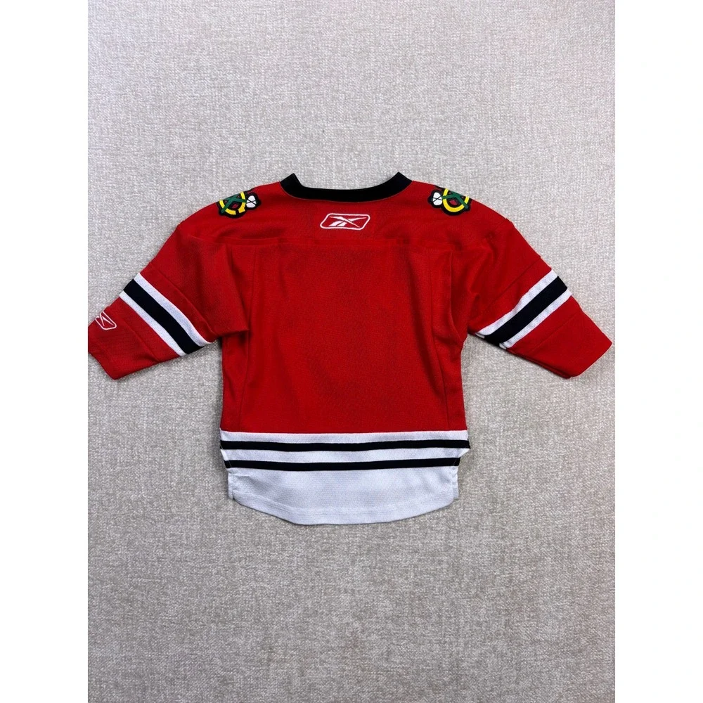 Reebok CCM NHL Chicago Blackhawks Toddler Jersey Red 2-4T Hockey Fan Apparel